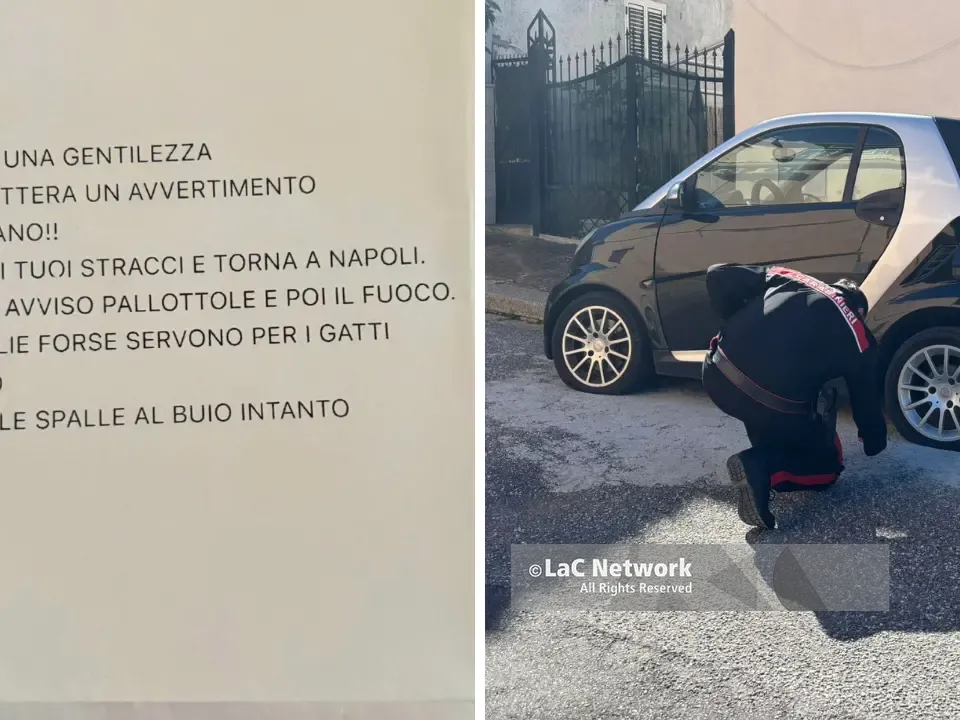Parghelia, ancora un’intimidazione per il consigliere Minieri: «La prossima volta pallottole e fuoco, guardati le spalle»