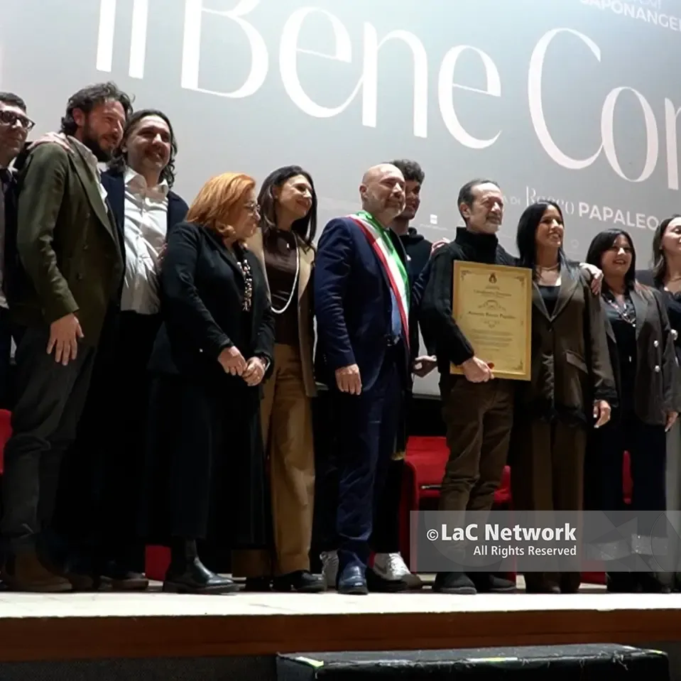 Rocco Papaleo è cittadino onorario di Diamante: con\u00A0“Il bene comune” ha inventato la «Basicalabria»\n