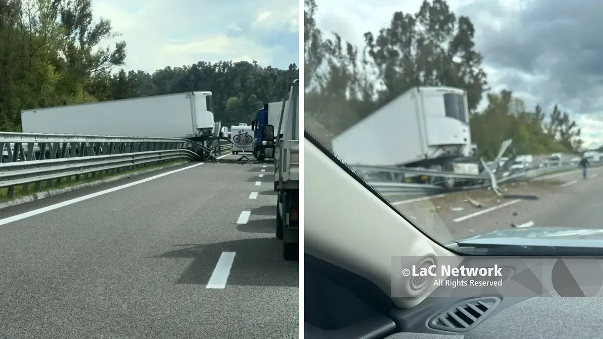 Incidente sull’A2: coinvolto un mezzo pesante, autostrada chiusa tra Rosarno e Mileto\n