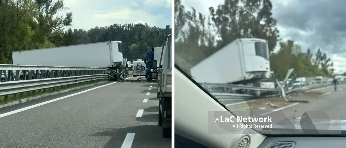 Incidente sull’A2: coinvolto un mezzo pesante, autostrada chiusa tra Rosarno e Mileto\n