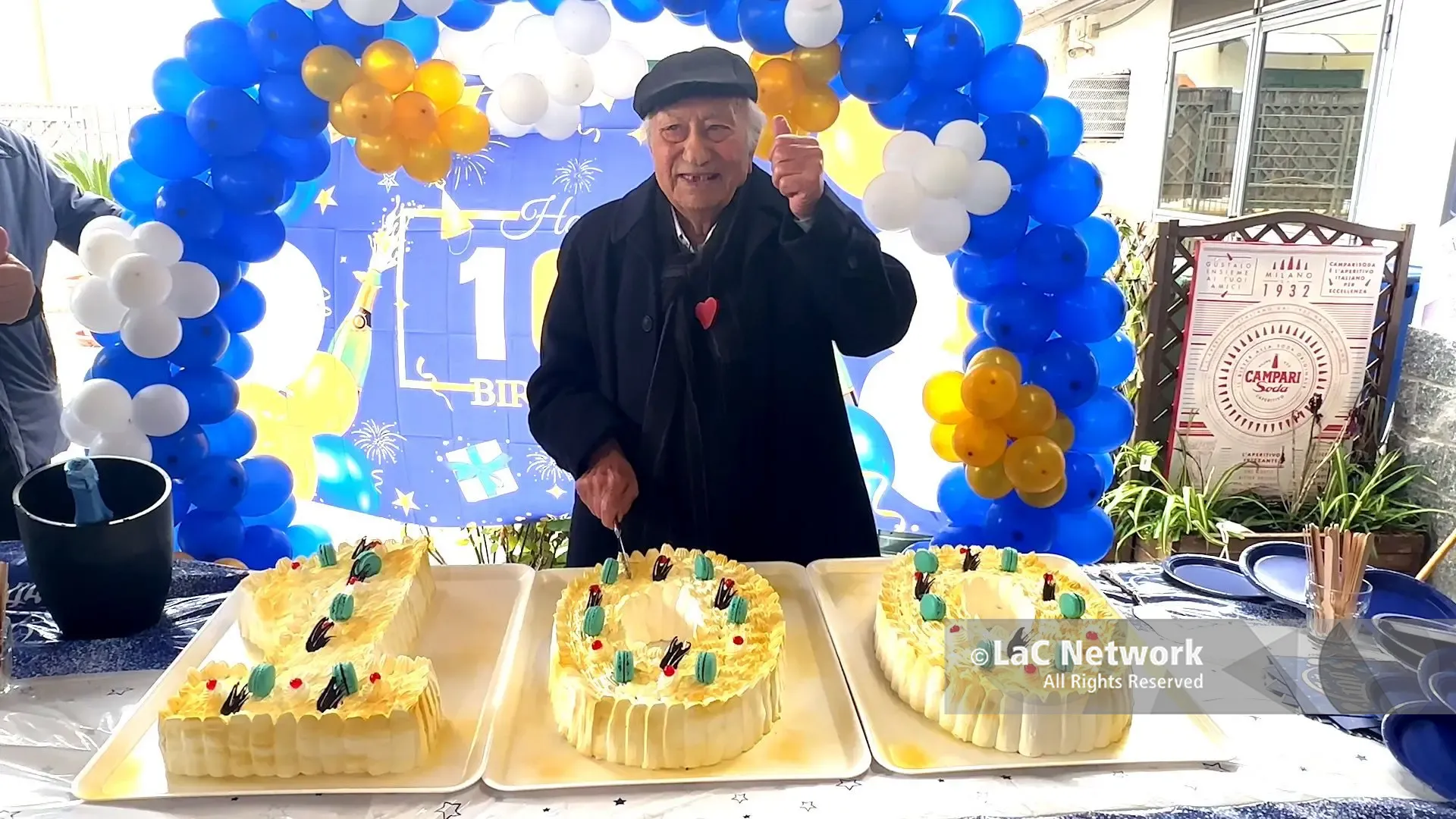 Un secolo di storia e un matrimonio lungo 75 anni: Parghelia in festa per le 100 candeline di Michele Vallone\n