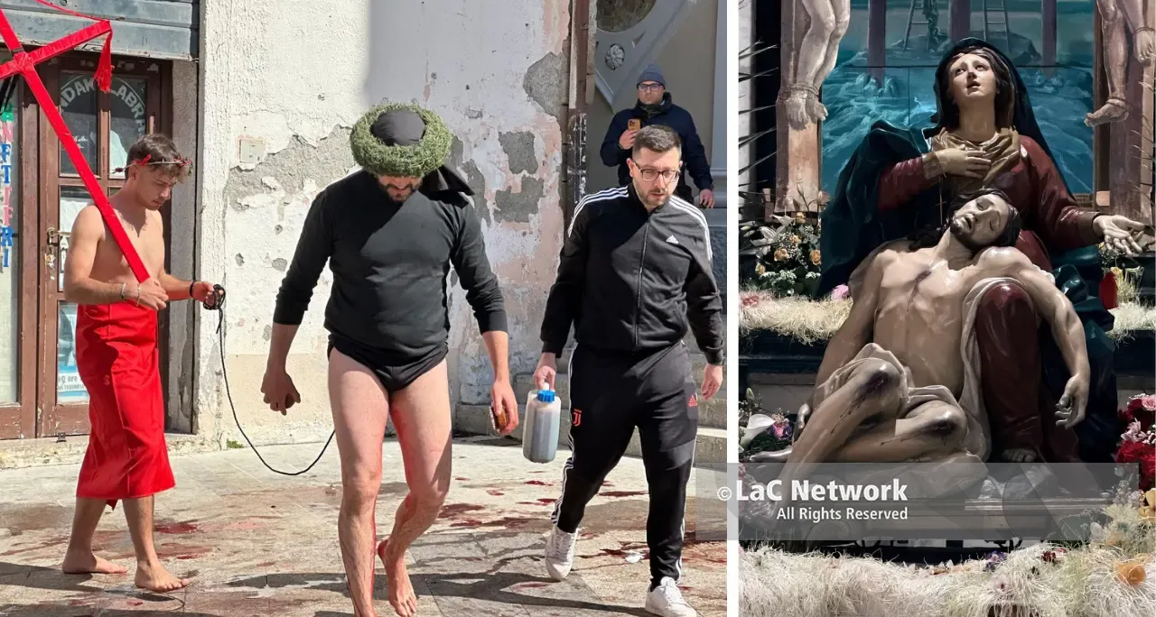 Nocera Terinese e il rito dei “Vattienti”: fede, sangue\u00A0e tradizioni\u00A0secolari\u00A0nei giorni della Settimana Santa\n