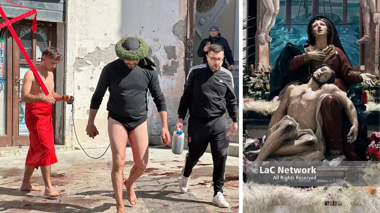 Nocera Terinese e il rito dei “Vattienti”: fede, sangue\u00A0e tradizioni\u00A0secolari\u00A0nei giorni della Settimana Santa\n