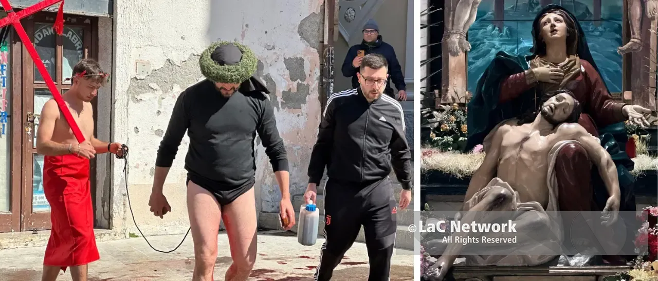 Nocera Terinese e il rito dei “Vattienti”: fede, sangue\u00A0e tradizioni\u00A0secolari\u00A0nei giorni della Settimana Santa\n