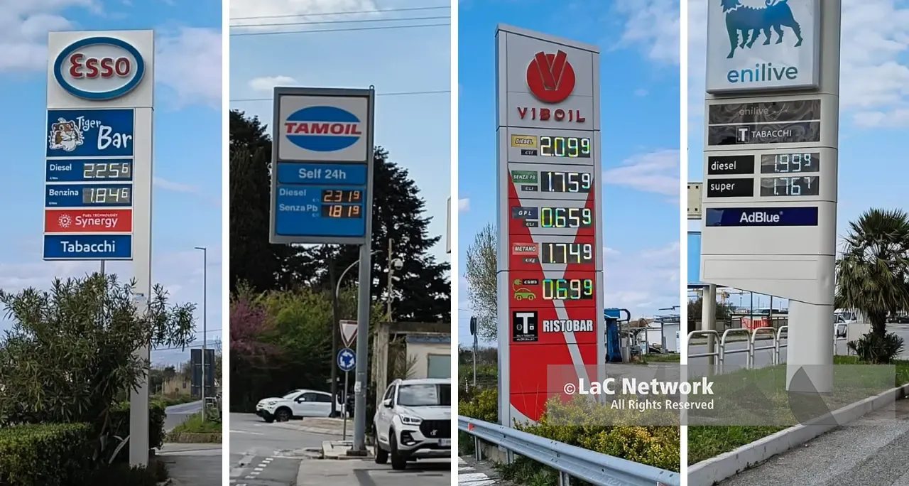 Vibo, stangata di\u00A0Pasqua: prezzi dei carburanti più alti della media nazionale, il diesel supera 2,25 euro\n