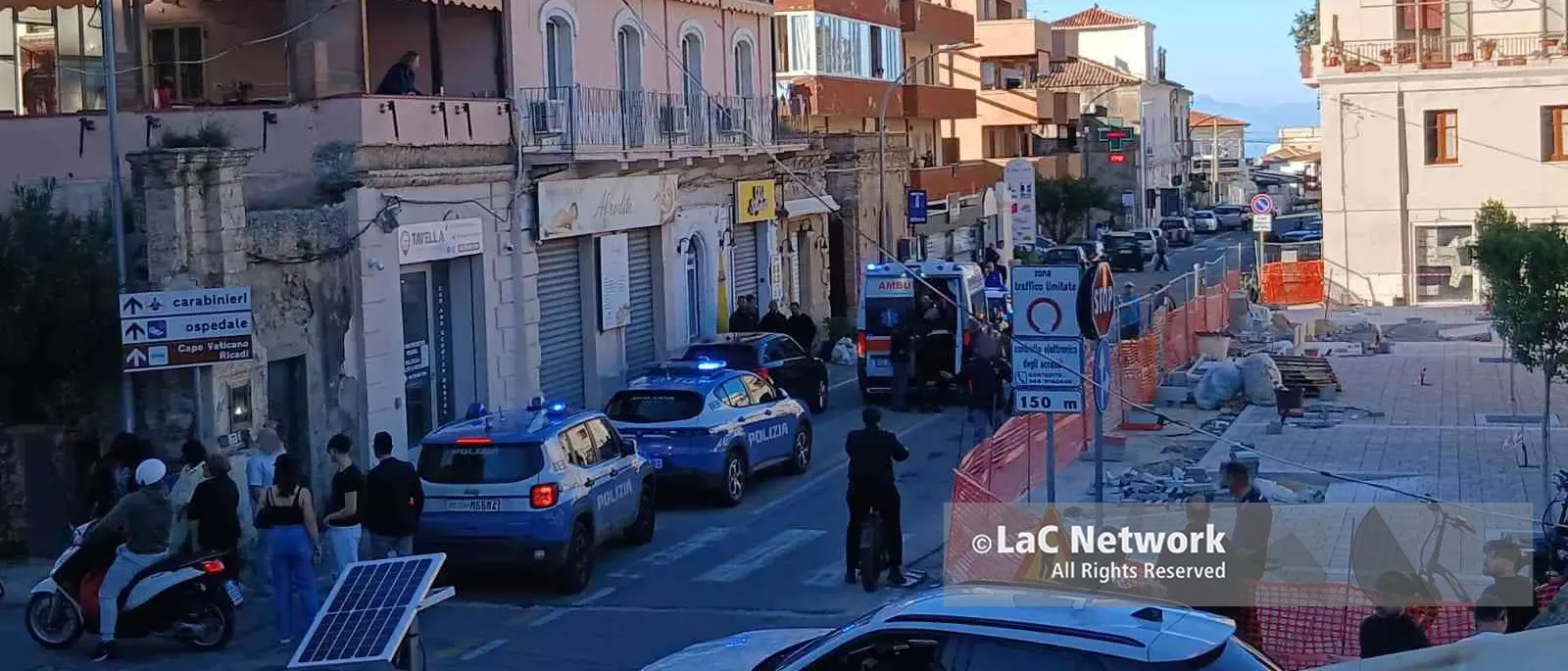 Sparatoria in strada a Tropea:\u00A0un uomo ferito a colpi di pistola. Si costituisce il presunto autore\n