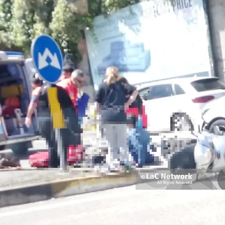 Scontro tra auto e moto a Cosenza, ferito un centauro\n
