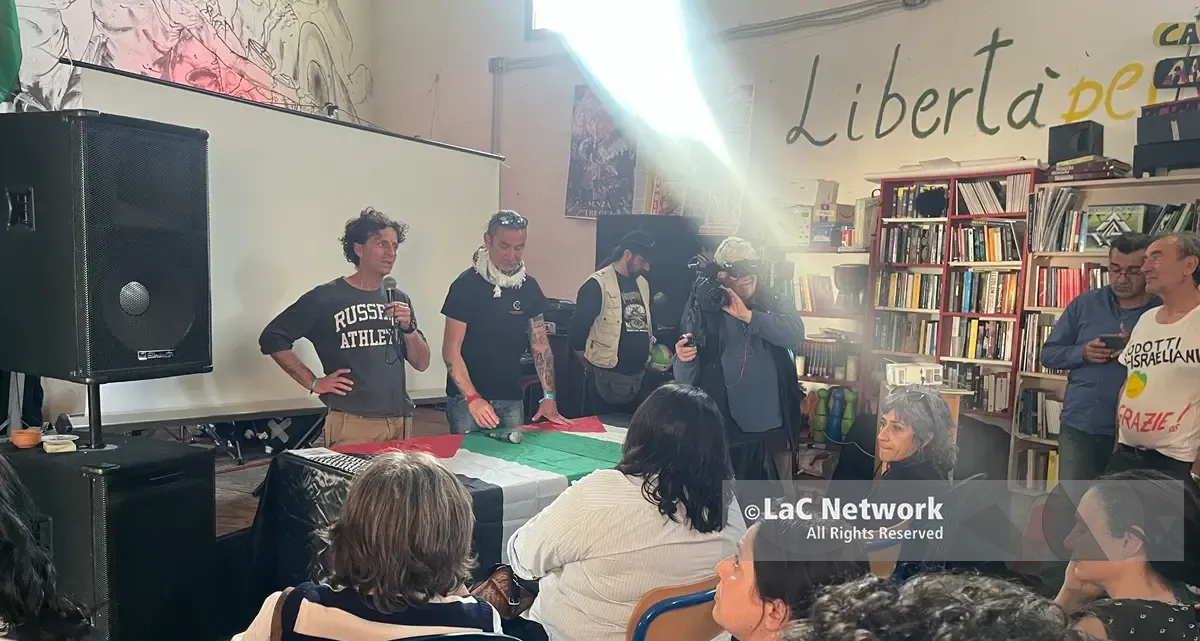 Global Sumud Flotilla, al centro Cartella due attivisti Vittorio e Massimiliano: «A Gaza con gli aiuti e con\u00A0le energie dei tanti territori che non restano indifferenti»\n