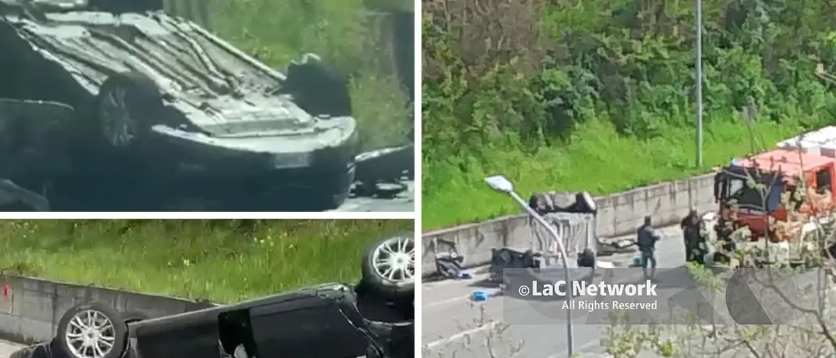 Scontro tra quattro veicoli sulla Statale 107 all’incrocio per Rovito\n