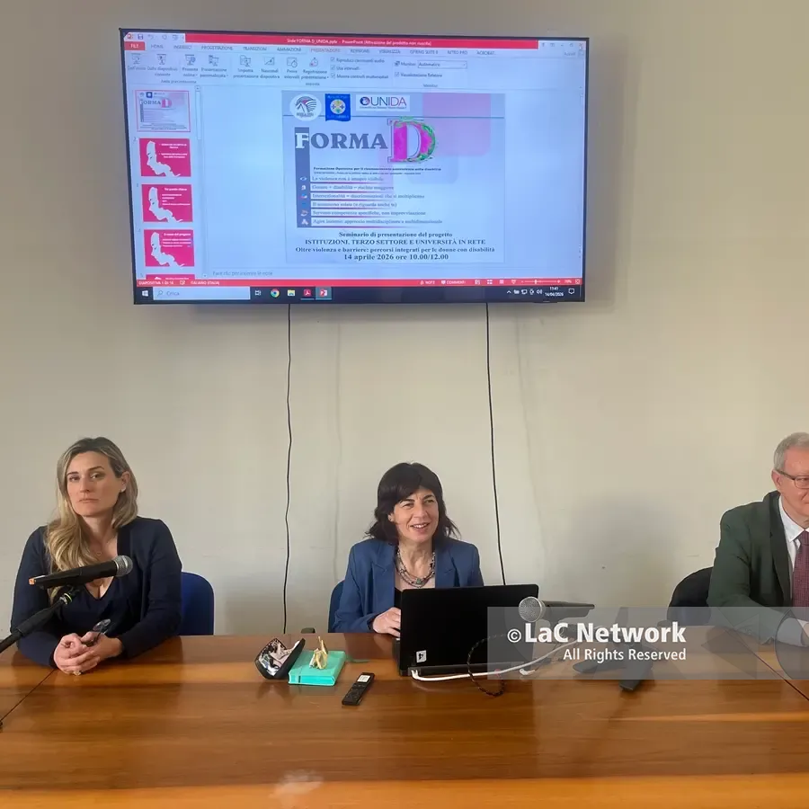 A Reggio presentato il progetto Formad: Formazione Operativa per il Riconoscimento Antiviolenza Disabilità\n