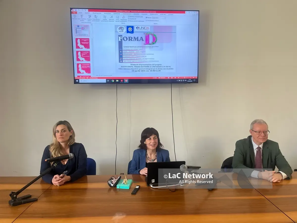 A Reggio presentato il progetto Formad: Formazione Operativa per il Riconoscimento Antiviolenza Disabilità\n