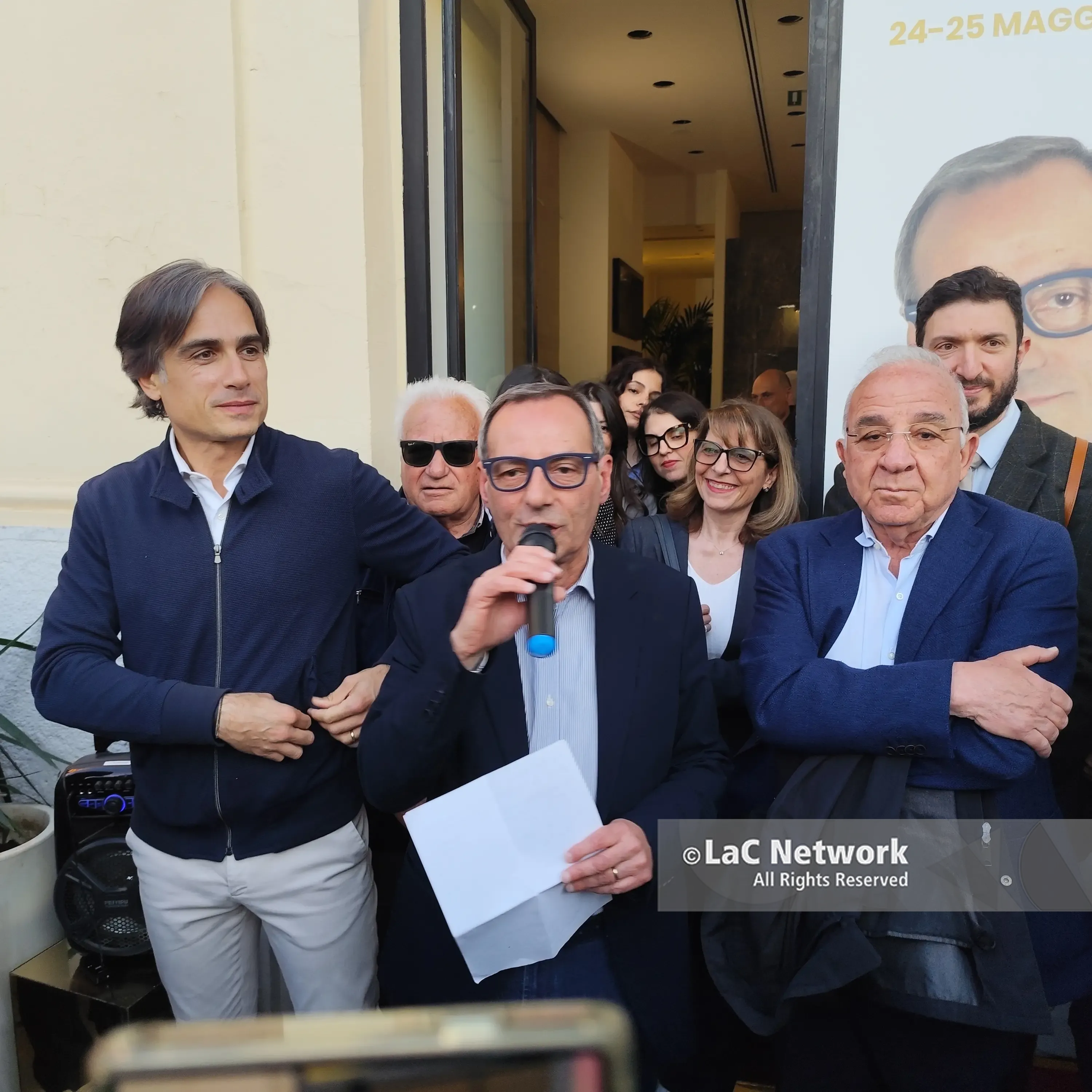 <p>Comunali a Reggio, Battaglia carica i suoi: «Noi abbiamo ancora tanto da dire»</p>