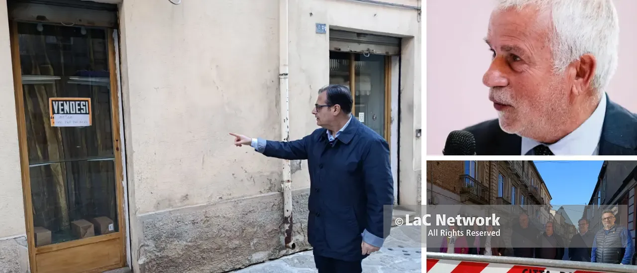 Via Luigi Razza off-limits, Monteleone replica: «Lavori finiti ma serve tempo per riaprire alle auto. Il centrodestra non dovrebbe parlare»\n