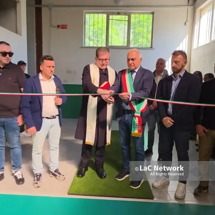 A Sorbo San Basile inaugurato il palazzetto dello sport dopo gli interventi di restyling\n
