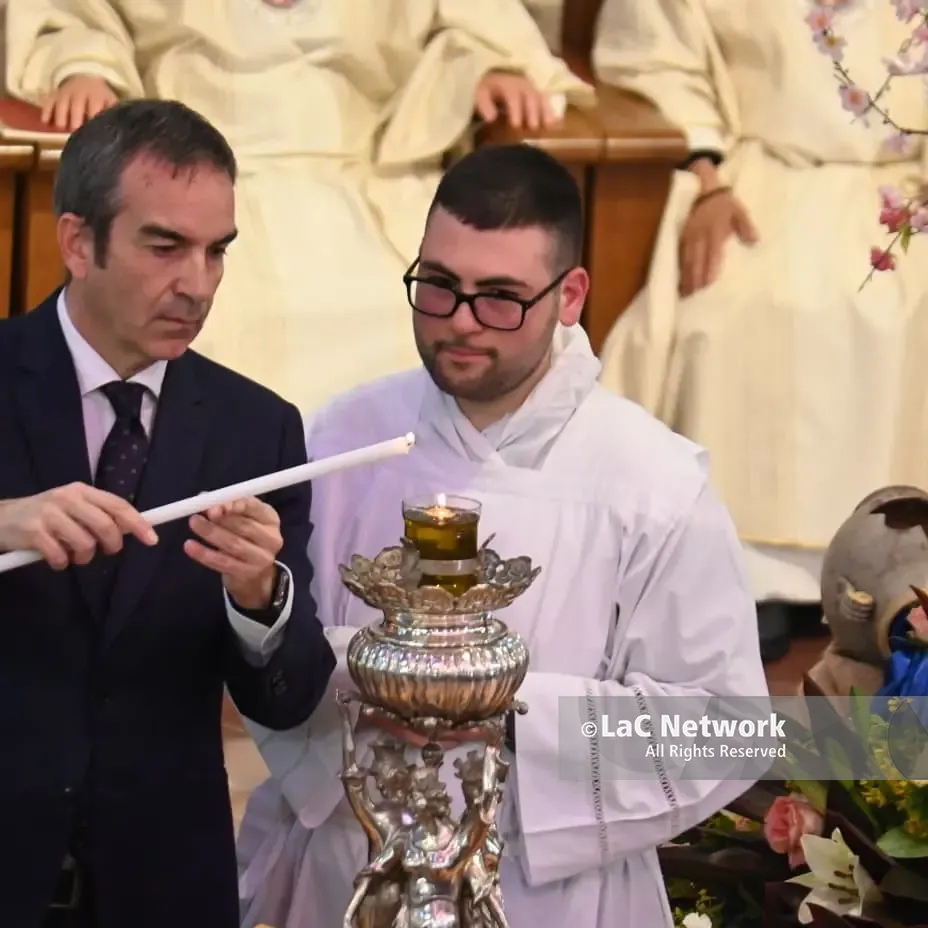 Festa di San Francesco di Paola, Occhiuto rinnova\u00A0il rito dell’accensione della lampada votiva\n