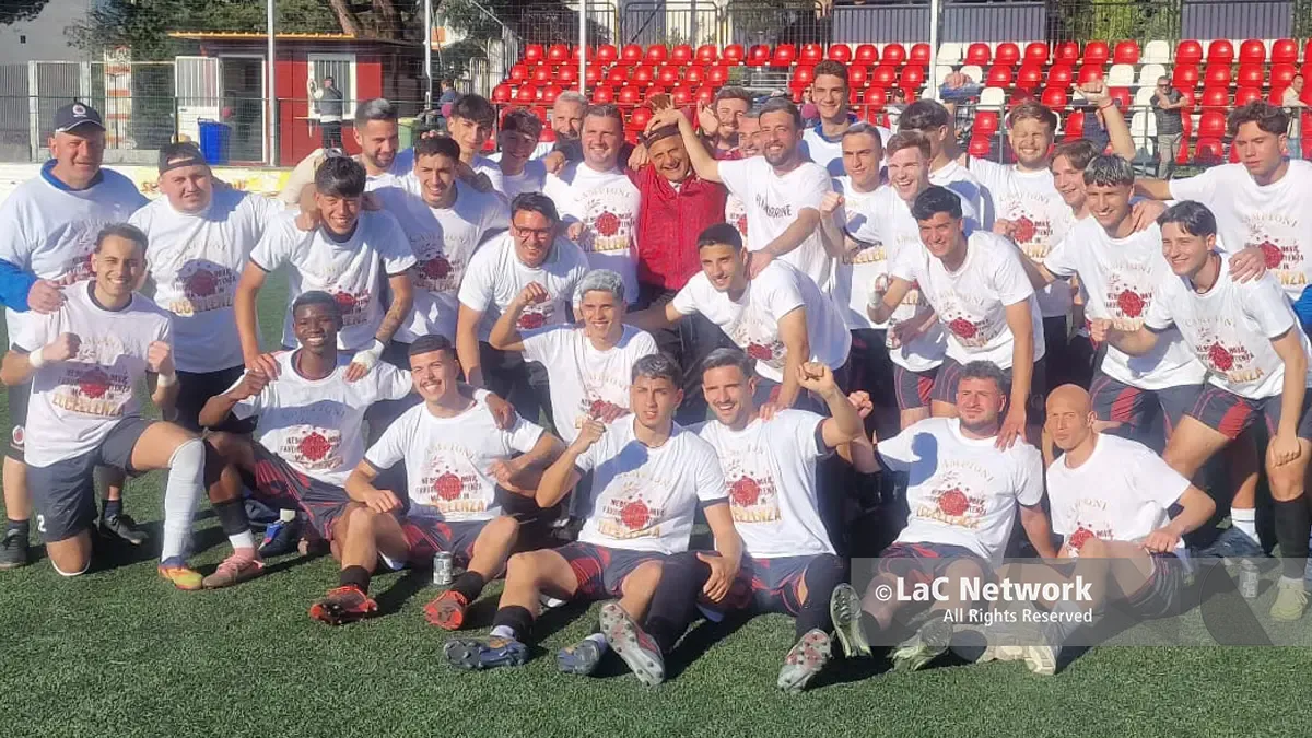 Morrone, la festa della promozione in Eccellenza