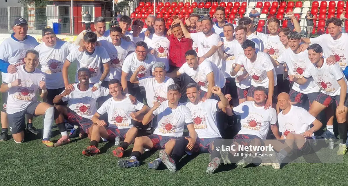 Morrone promossa in Eccellenza, la festa ha il volto di Lorenzo Stranges\n
