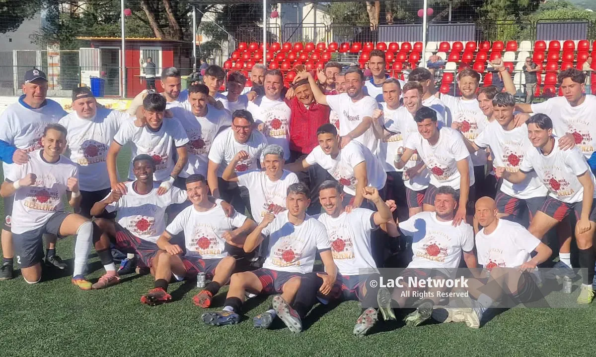 Morrone promossa in Eccellenza, la festa ha il volto di Lorenzo Stranges\n