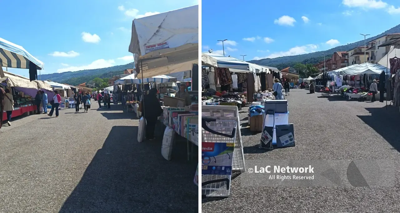 <p>Mercato a Vibo Marina, l’opposizione: «Negare lo spostamento è un <span style=\"color:hsl(0, 75%, 60%);\">dispetto politico</span> sulla pelle dei cittadini»</p>