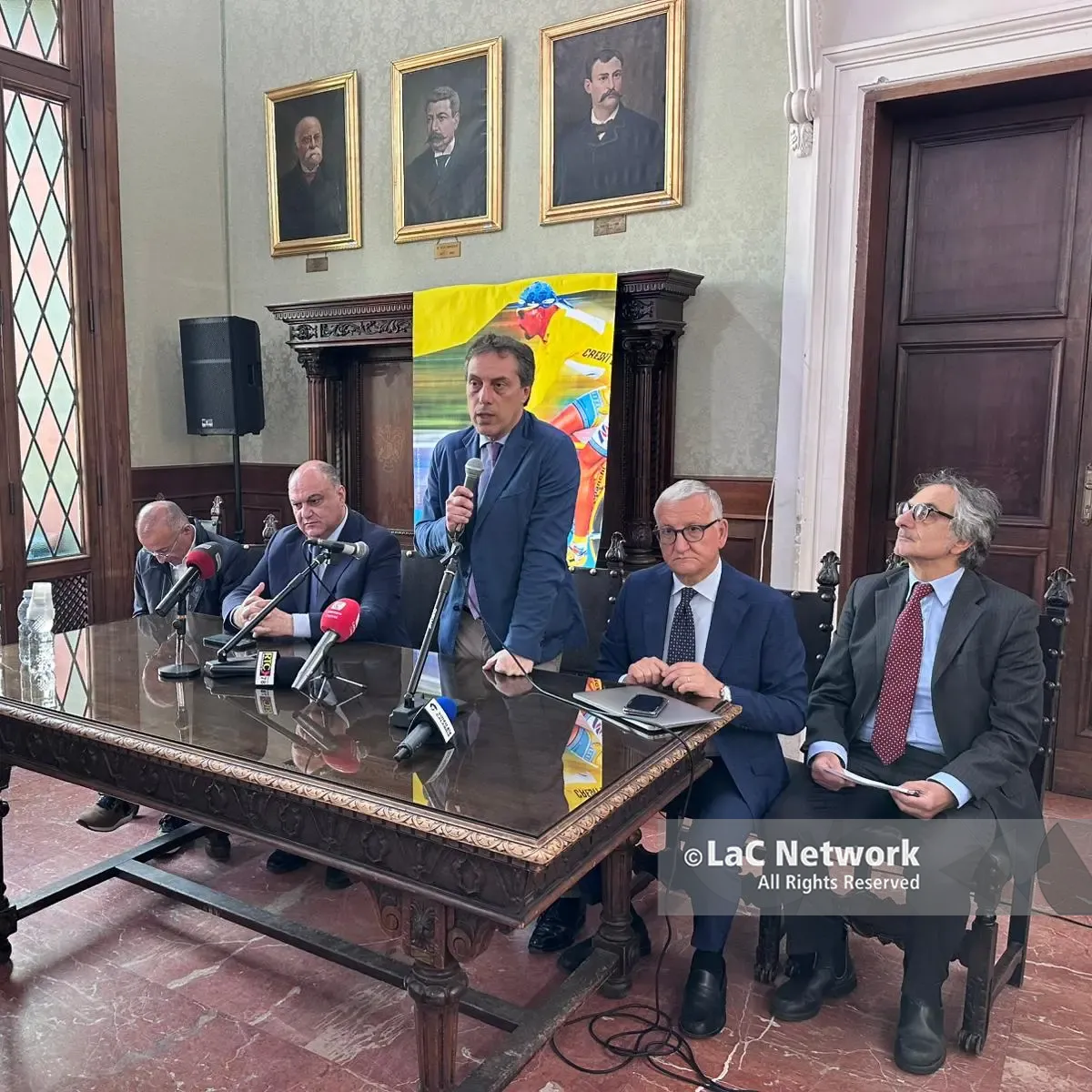 <p>La corsa rosa torna in Calabria, a Catanzaro è tutto pronto per lo show tra sport, spettacolo e promozione del territorio</p>