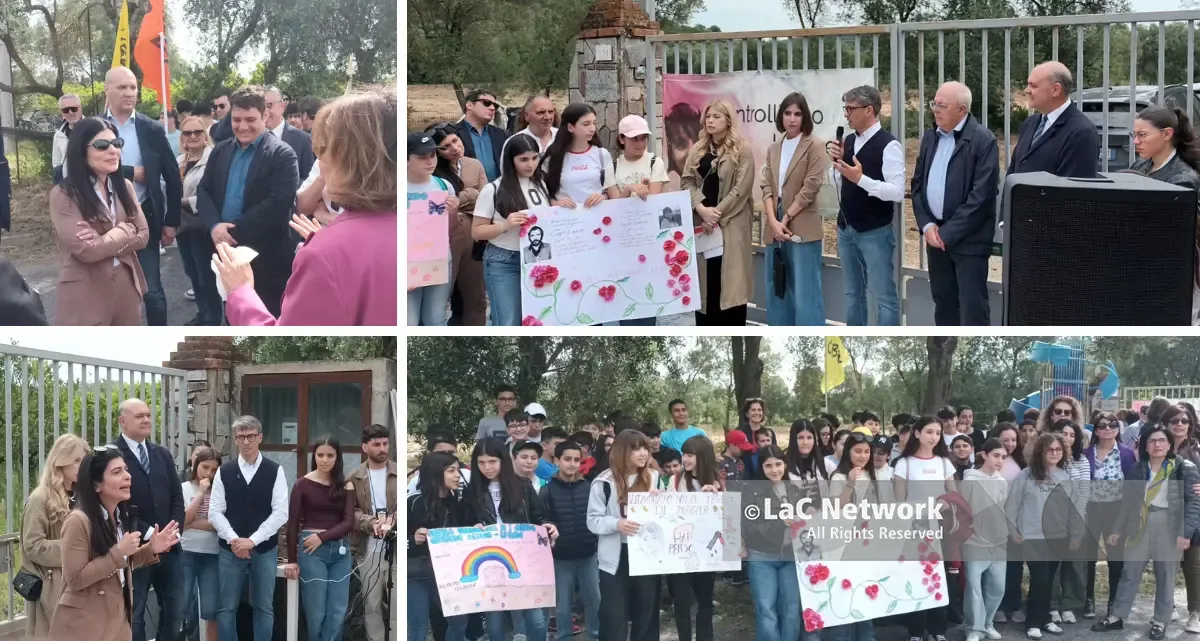 «Maria continua a parlare alle coscienze»: a 10 anni dall’omicidio Chindamo associazioni e istituzioni la ricordano a Limbadi\n