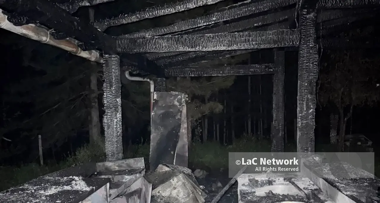 Bocchigliero, incendio distrugge lo storico locale La Pineta\n