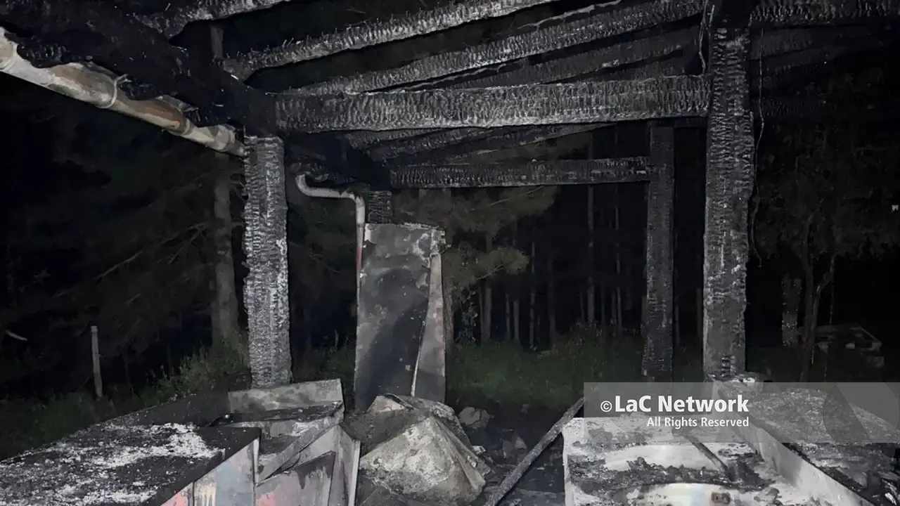 Bocchigliero, un incendio cancella La Pineta: distrutto dal fuoco il locale tra i boschi della Presila\n