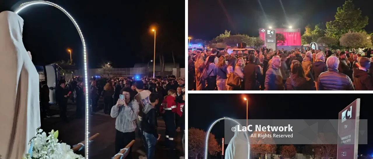 Fiaccole nel buio,\u00A0Vibo in corteo si ribella alla ‘ndrangheta: «Ci sono loro, ma ci siamo anche noi»\n