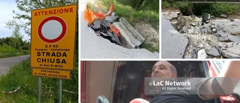 Trasversale inaugurata a Vazzano, la rabbia degli imprenditori delle Serre: «Un “valico” verso il nulla. Riaprite subito la Sp 53»\n