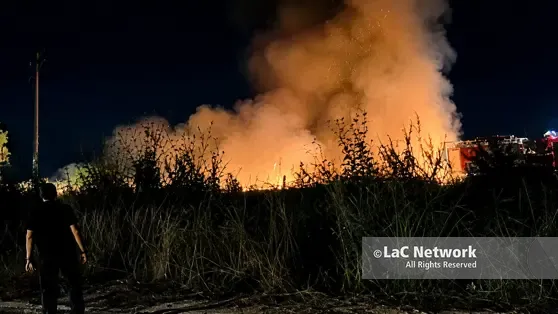 L\\u2019incendio alla zona archeologica di Sibari