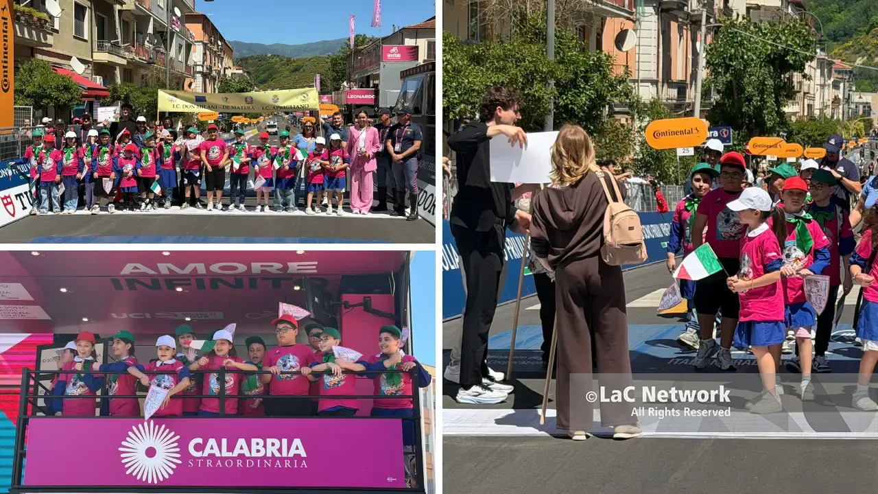 Cosenza si prepara al grande arrivo del Giro d’Italia 2026 tra folla, eventi e “Villaggio rosa”\n