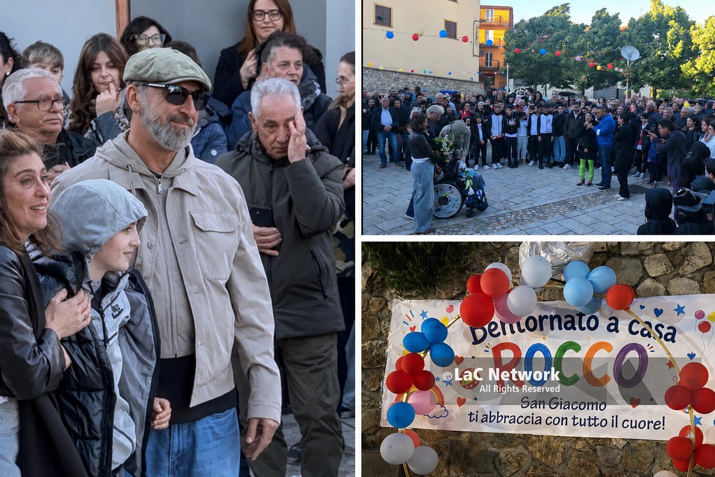 Acri riabbraccia Rocco caduto dal balcone a Roma: «La Madonna e un ...