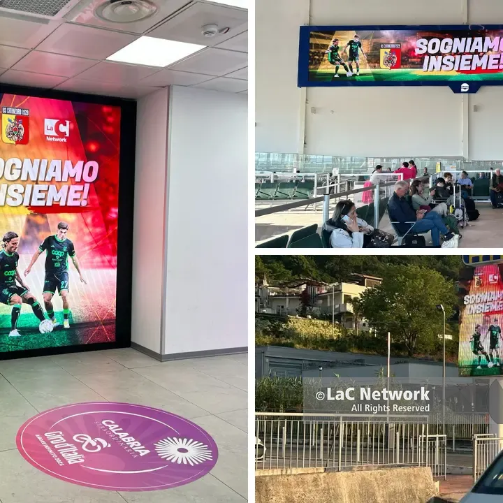 Catanzaro in finale playoff,\u00A0la Calabria si colora di giallorosso con la campagna LaC: «Sogniamo insieme!»\n