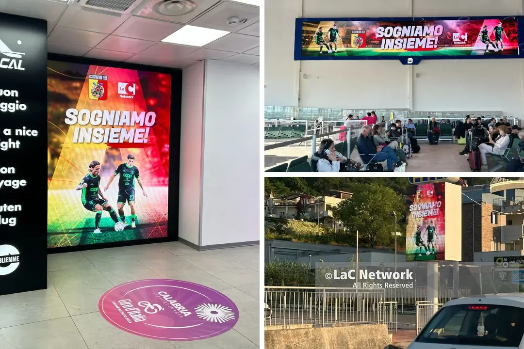 Catanzaro in finale playoff,\u00A0la Calabria si colora di giallorosso con la campagna LaC: «Sogniamo insieme!»\n