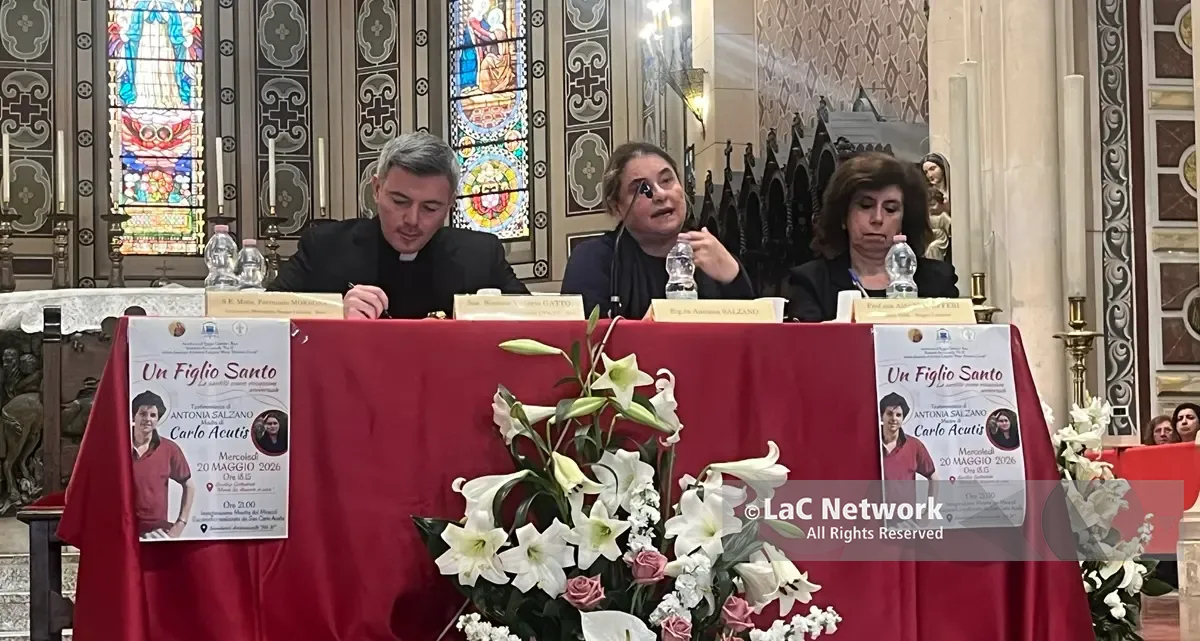 <p>San Carlo Acutis, la mamma Antonia a Reggio: «La morte è il passaggio per la vita vera»</p>