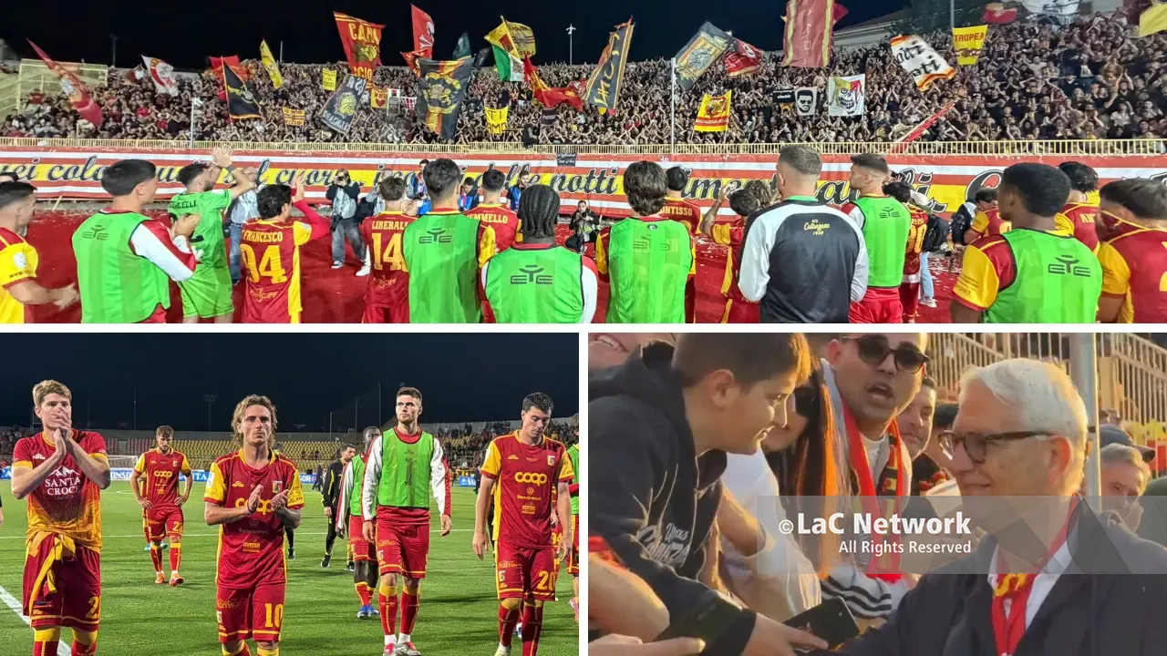<p>Dal sogno Serie A alla scalata impossibile: Catanzaro battuto dal Monza (0-2), ma il Ceravolo regala una<span style=\"color:hsl(0, 75%, 60%);\"> lezione di stile</span></p>