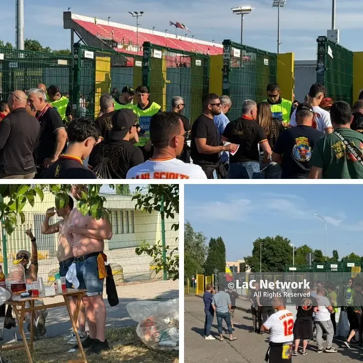 Monza-Catanzaro, il popolo giallorosso invade l’U-Power Stadium: «La speranza è l’ultima a morire»\n