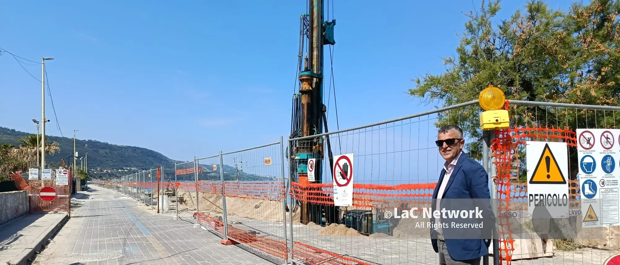 Zambrone, lavori da 3,5 milioni sul lungomare durante l’estate. L’Andolina: «Qualche disagio ma sarà una svolta»\n