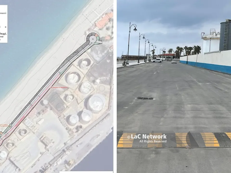 Vibo Marina, via Vespucci diventa corridoio d’emergenza per Meridionale Petroli: ecco il Piano che cambia faccia alla città