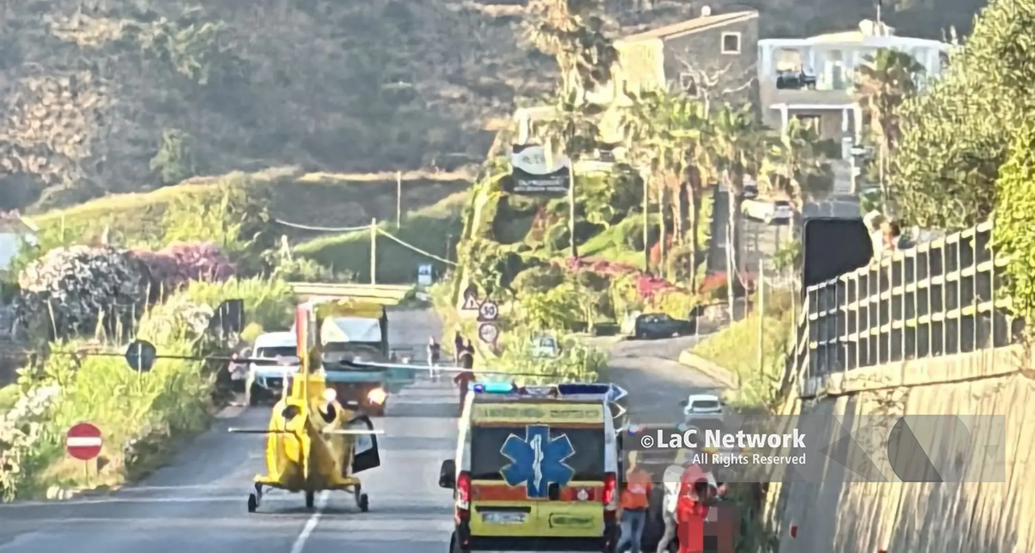Incidente\u00A0a Diamante, ferito un centauro: è il terzo incidente della giornata sulla statale 18 della Riviera dei Cedri