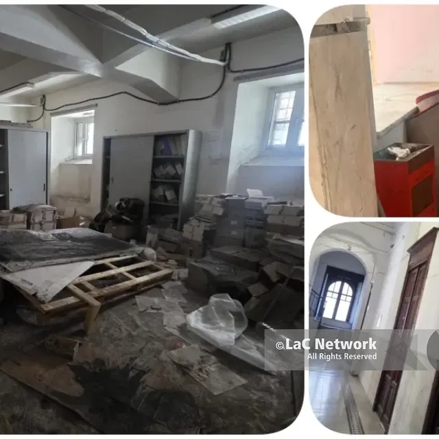 Ecco la polvere sotto il tappeto di Palazzo San Giorgio, lasciato in balia di insetti scartoffie e incuria