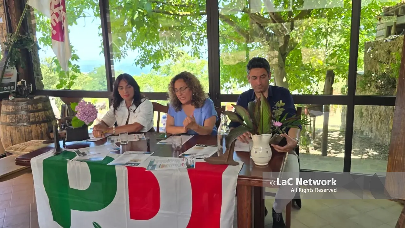 <p>La presentazione della Summer school del Pd di Vibo</p>\\n