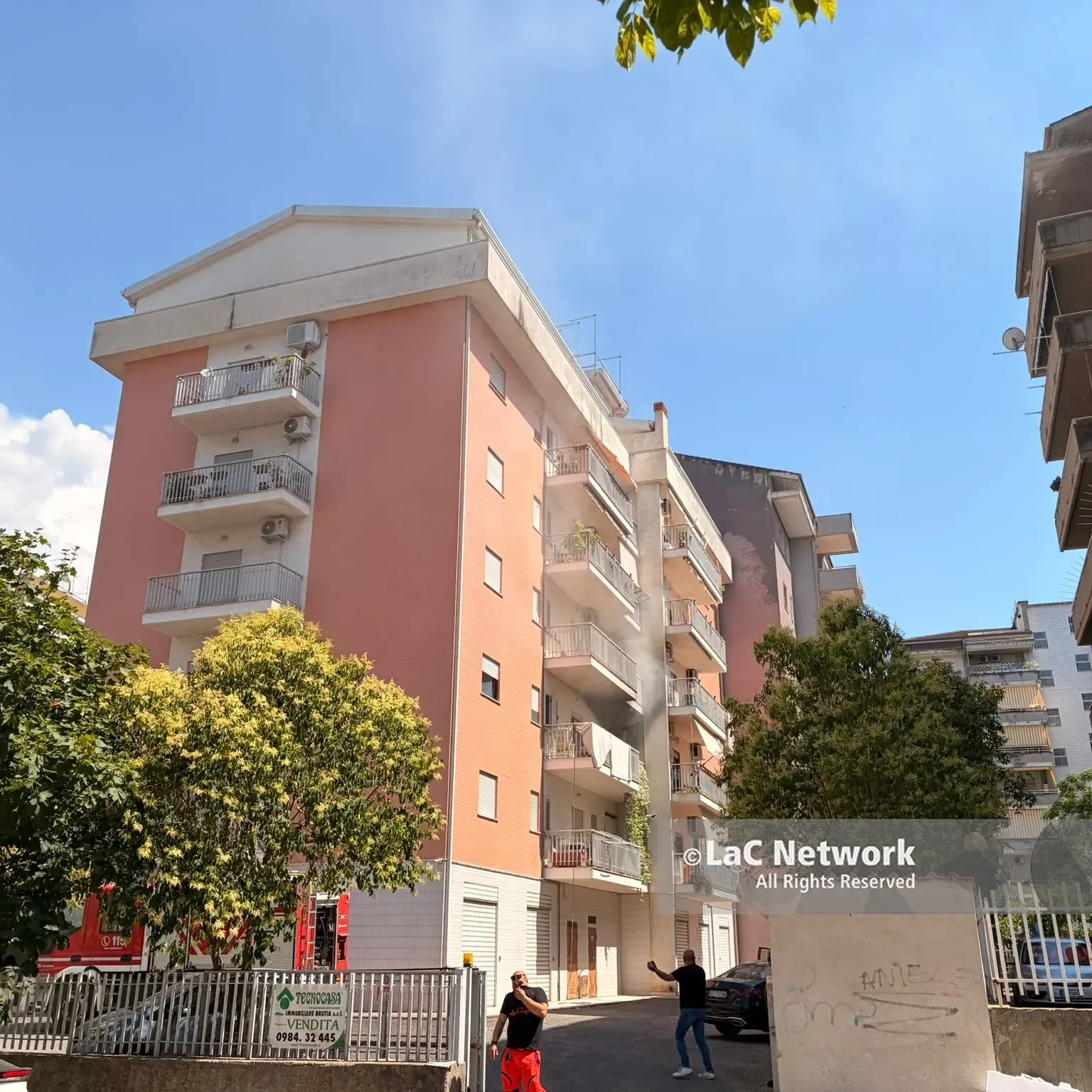 Principio d’incendio in un appartamento a Cosenza, nessun ferito\n