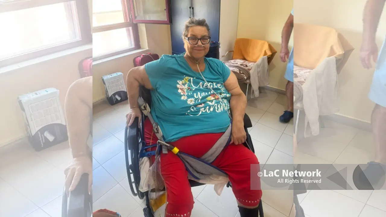 Maria Francesca pesava 200 chili ora torna a sedersi per la prima volta dopo 6 mesi: la felicità della 60enne di Pizzo\n
