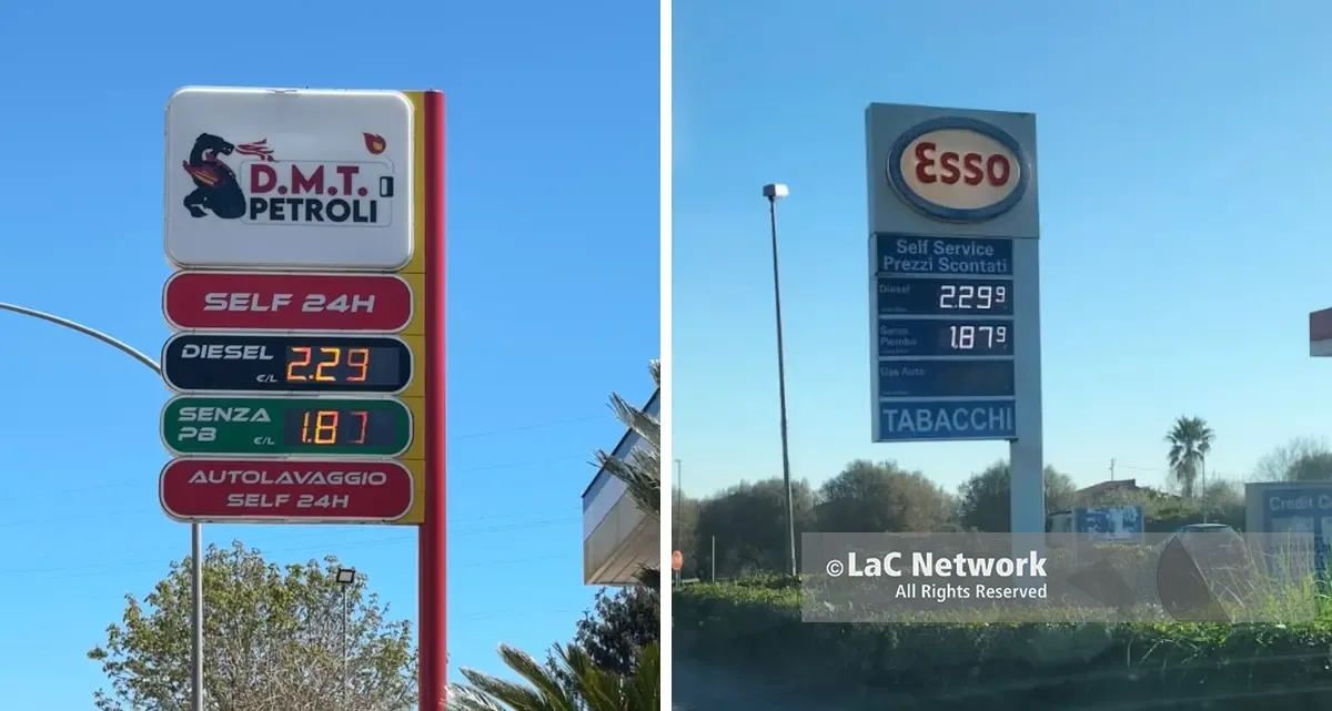 Caro benzina, in Calabria 316 violazioni in un anno: prezzi irregolari e 135 anomalie sotto indagine\n