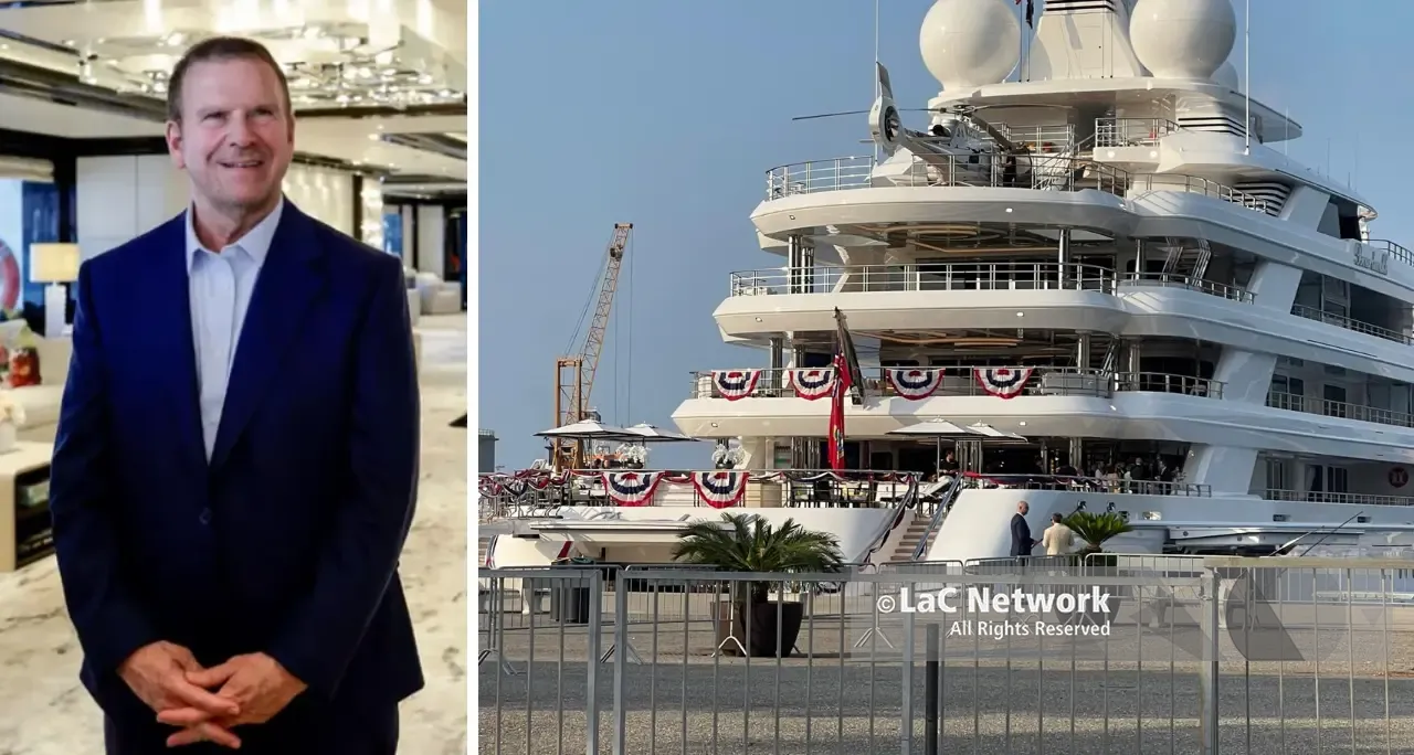 L’ambasciatore Usa a Vibo con il suo\u00A0yacht:\u00A0«Deterrente militare essenziale per garantire la pace». Sulla Calabria:\u00A0«Bella e competitiva»\n