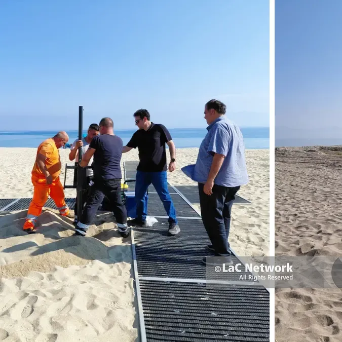 Vibo, scatta la pulizia straordinaria delle spiagge:\u00A0sistemate passerelle e sedia job per le persone con disabilità\n