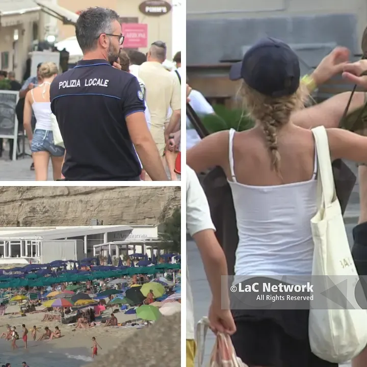 No a massaggi, bikini e treccine afro nelle vie di Tropea.\u00A0Macrì: «Così restituiamo decoro alla città»\n