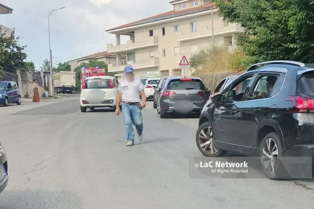 Il luogo dove è avvenuta la fuga di gas