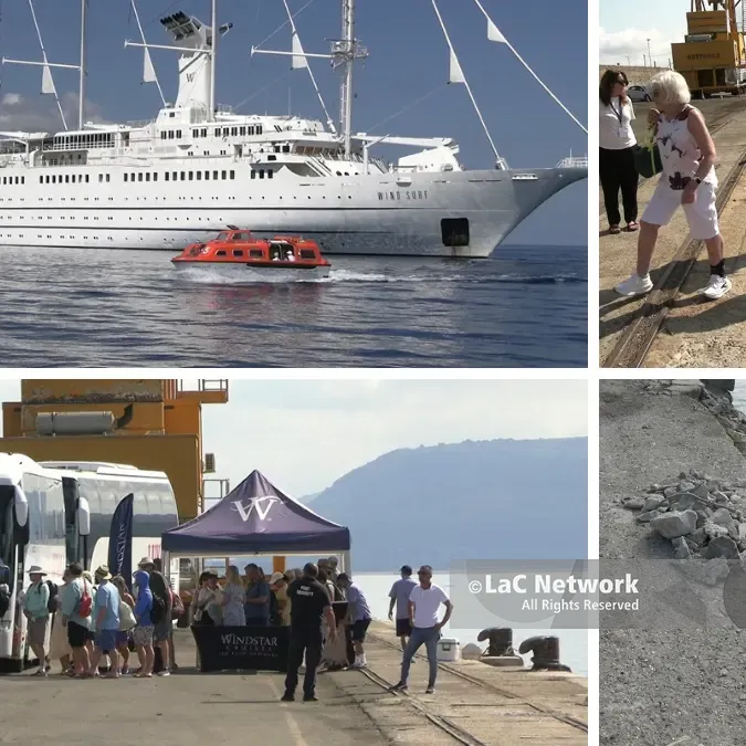 Vibo Marina, ce la siamo cavata con una spazzata veloce: l’arrivo del veliero Wind Surf tra luci e ombre\n
